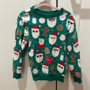 Little Sleepies Cookies for Santa Crewneck Sweater Size 3T